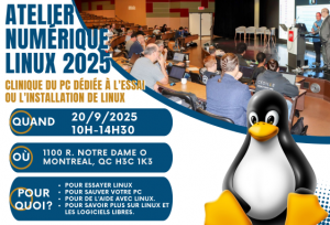 Atelier Numérique Linux 2025